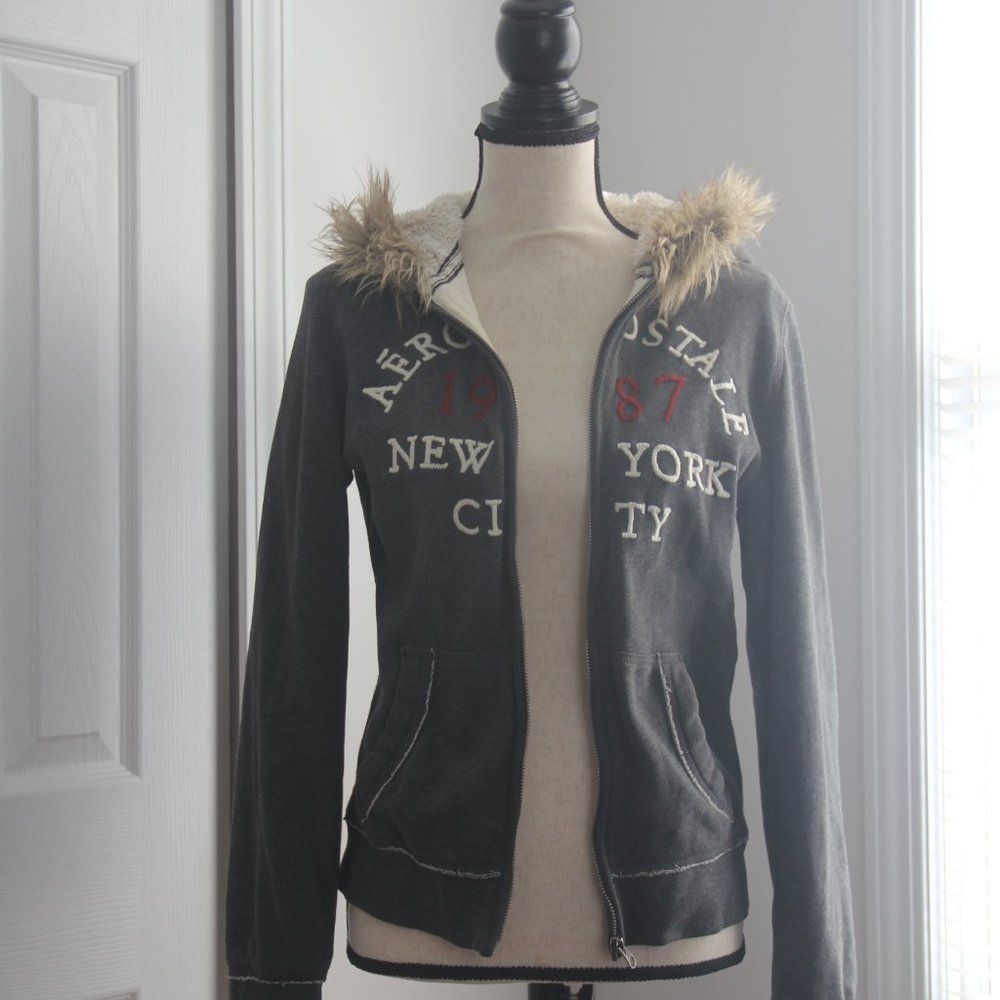 Aeropostale | Faux Fur Hoodie